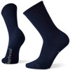 Smartwool Classic Hike Light Cushion Solid Crew Socks for Men Deep Navy